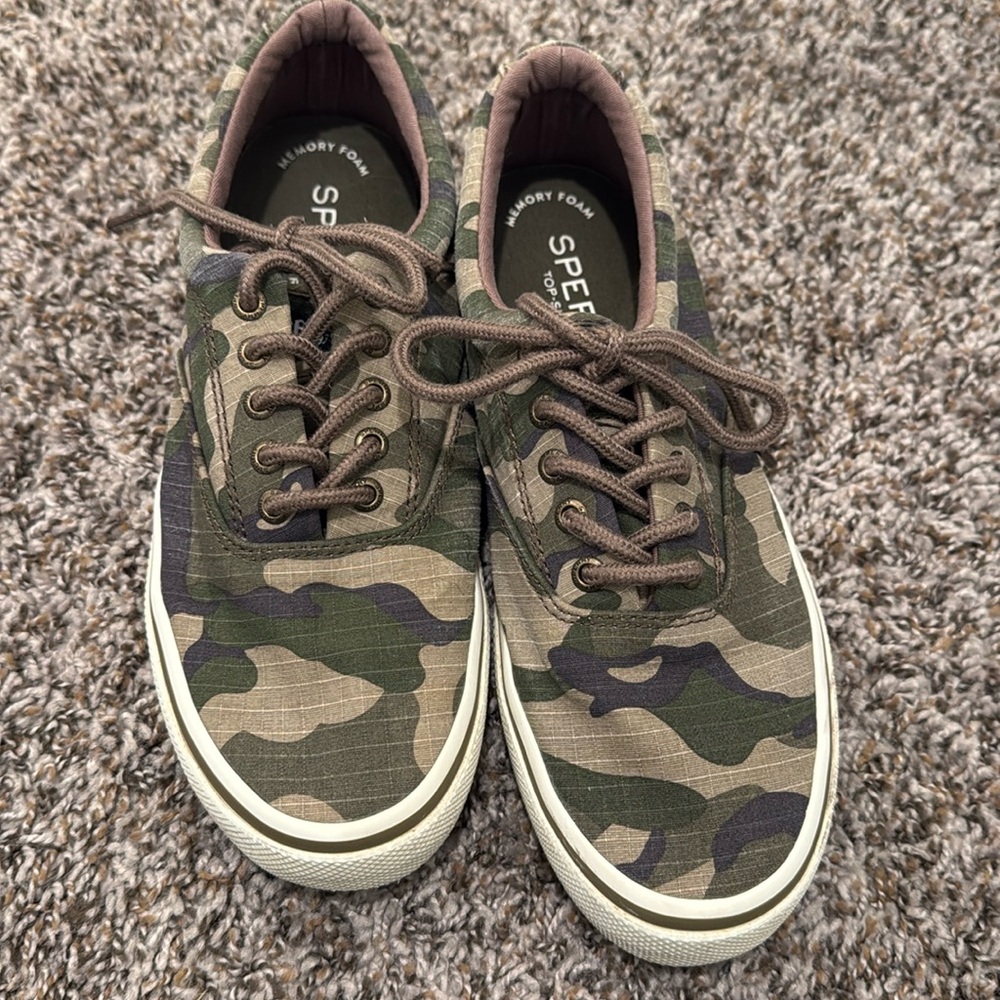 Sperry Top Sliders Camo